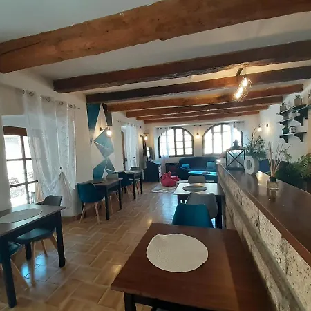Logis Restaurant De La Cascade 호텔 Sainte-Énimie
